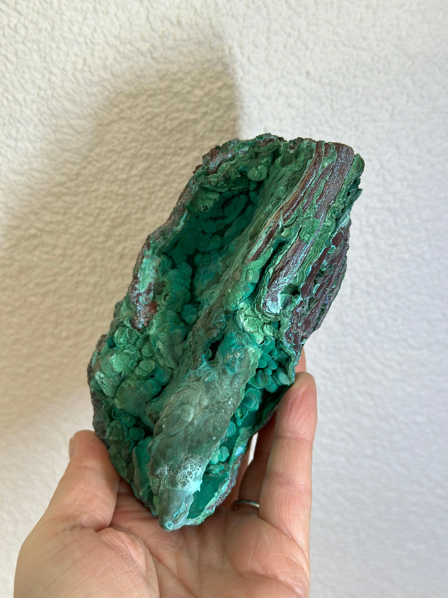 Mallacolla ruw groen en blauw