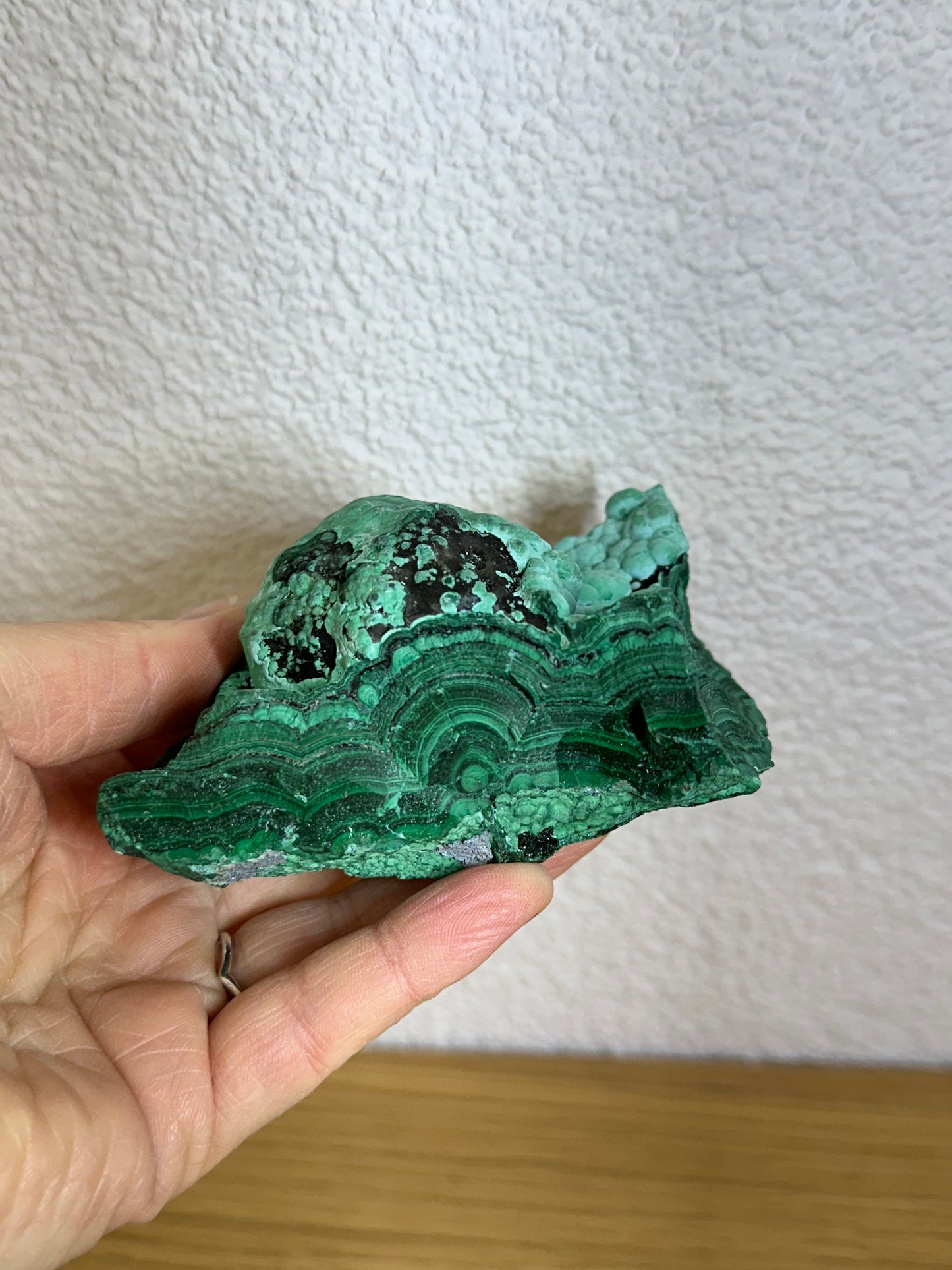 Mallacolla ruw groen en blauw