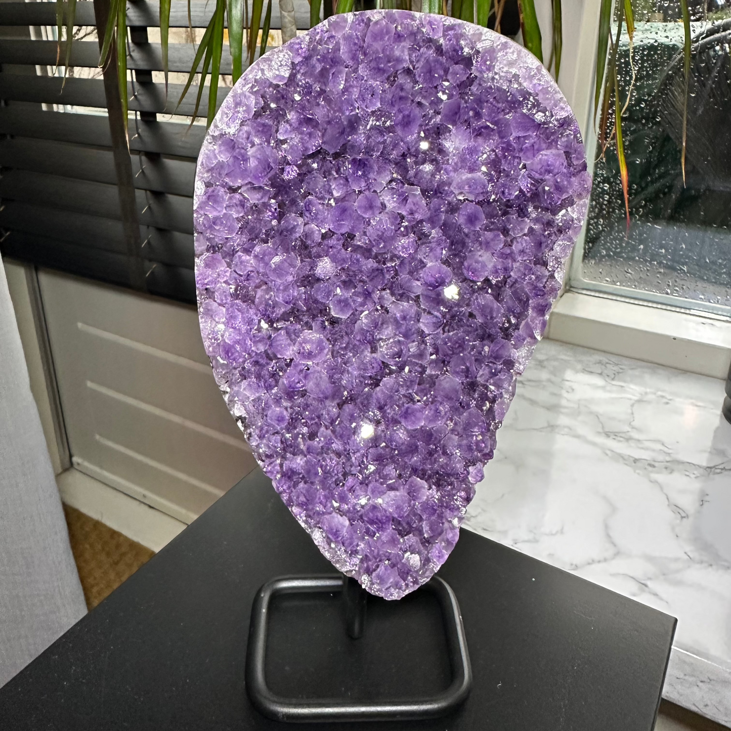 amethist op standaard