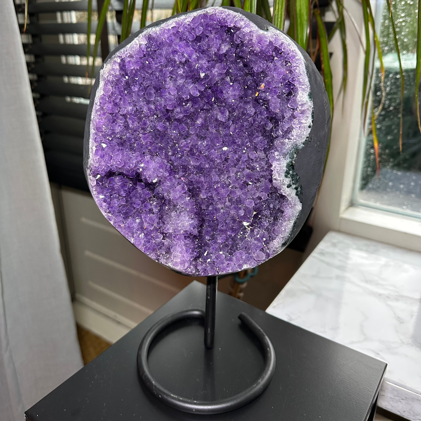 amethist op standaard