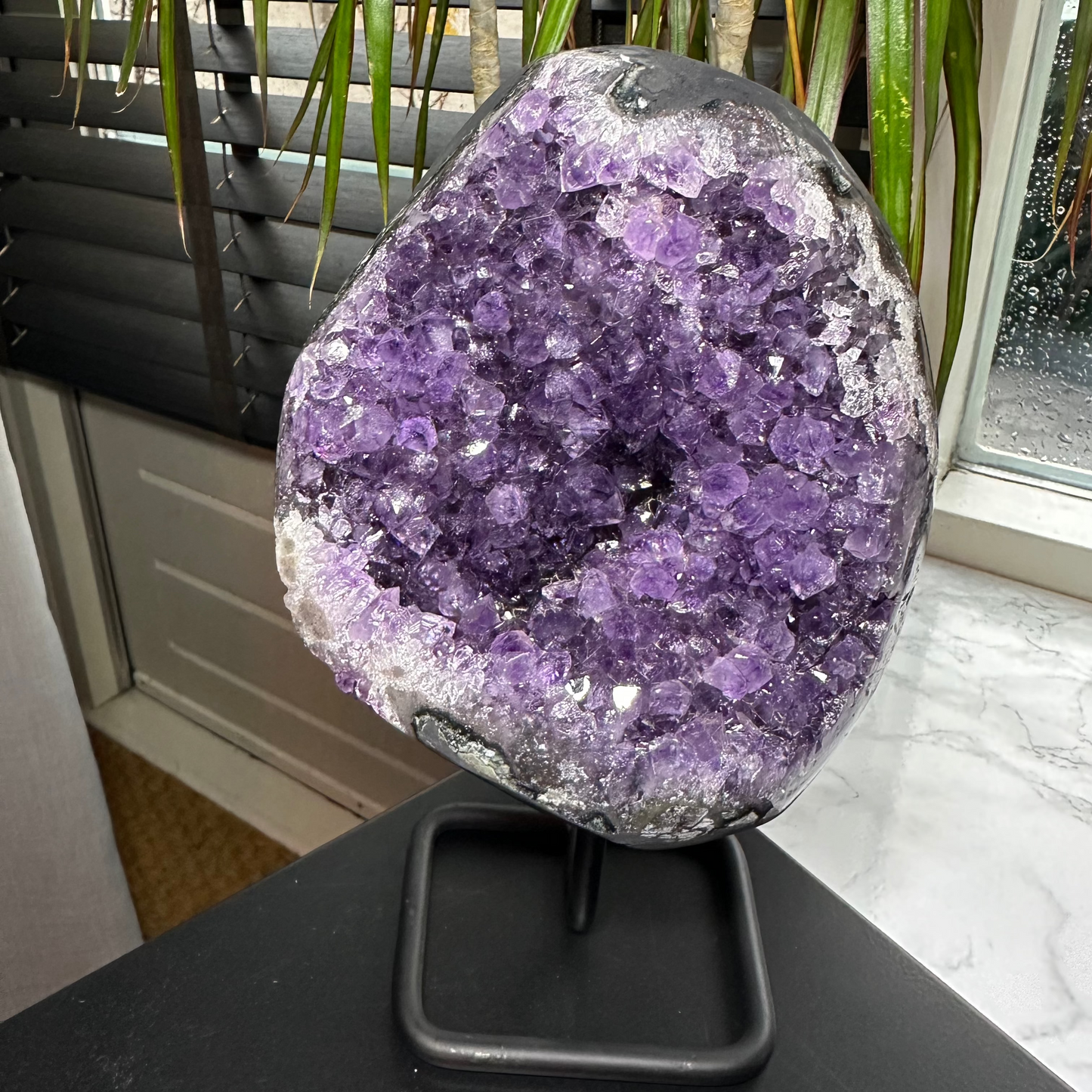 amethist op standaard