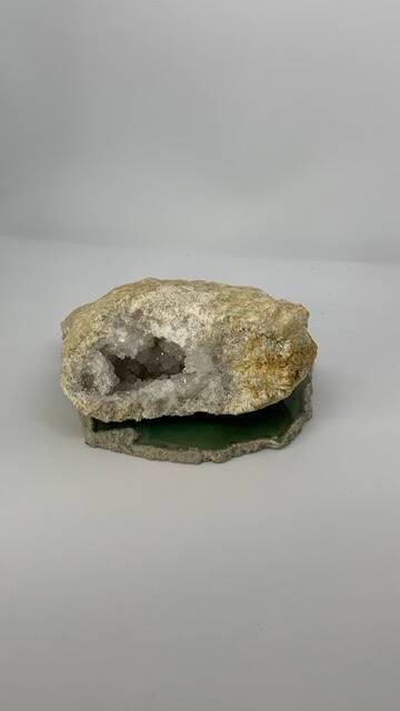 Bergkristal geode 1