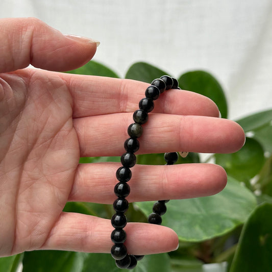 Goudobsidiaan armband