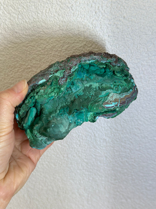 Mallacolla ruw groen en blauw