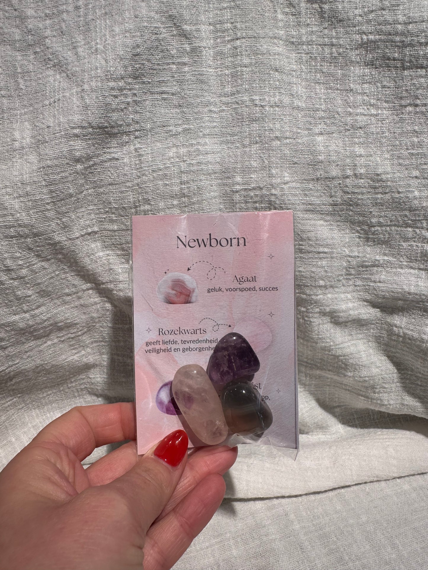 Setje edelstenen Newborn