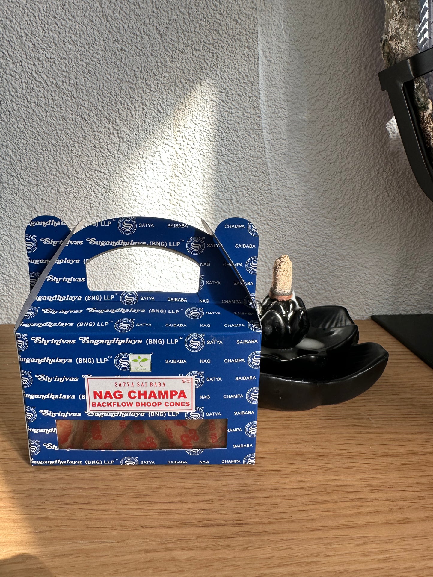 Backflow Wierookkegel Satya Nag Champa