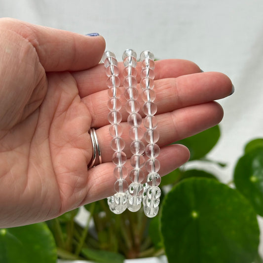 Bergkristal armband