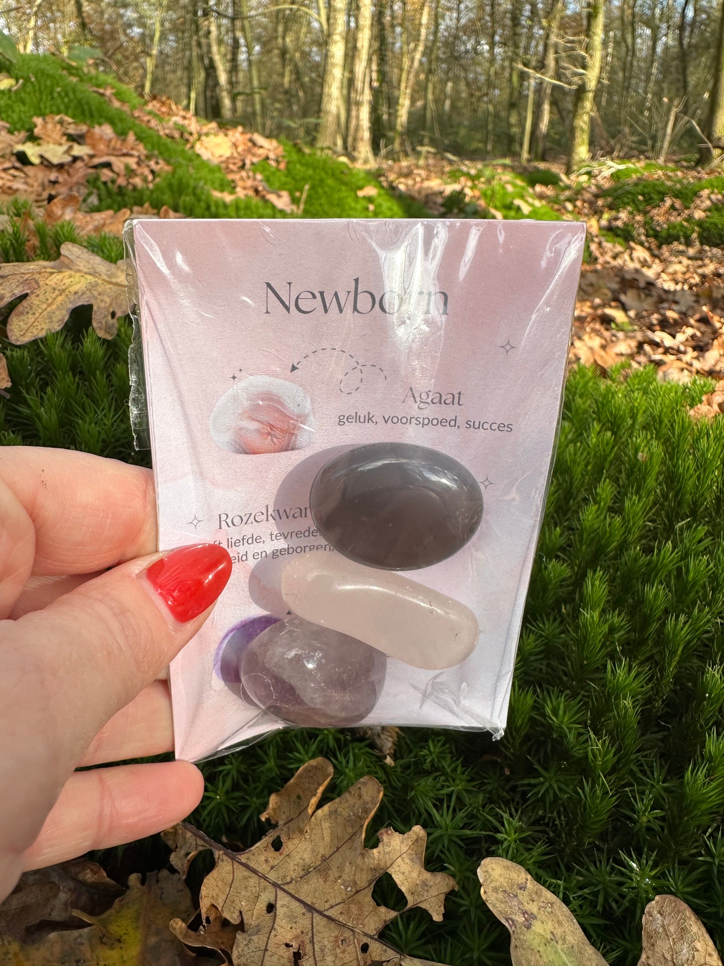 Setje edelstenen Newborn
